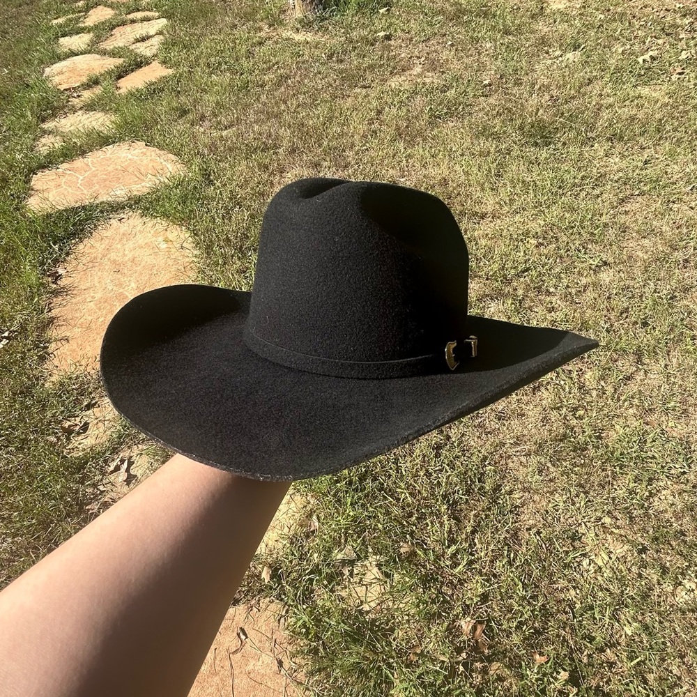 Stetson Black Felt Cowboy Hat